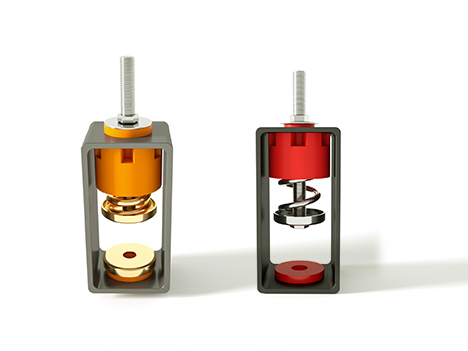 天花墙体减振器A型